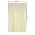 thumbnail image 4 of Room Divider Curtain for SPA, Privacy Cubicle Curtain with Mesh Top 12*8ft Pink/Blue/Beige, 4 of 27