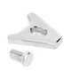 thumbnail image 5 of Distributor Clamp Chrome Steel Hold Down SBC BBC Fit for Chevy V8 V6, 5 of 5