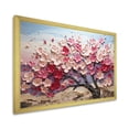 thumbnail image 2 of Designart "Blossoming Tranquility Pink and White Orchid Tree I" Landscapes Framed Wall Art Decor - Country White Tree Bedroom Framed Canvas Wall Art, 2 of 6