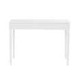 thumbnail image 3 of SEI Furniture Janice 2-Drawer Slim Profile Writing Desk, Crisp White, 3 of 5