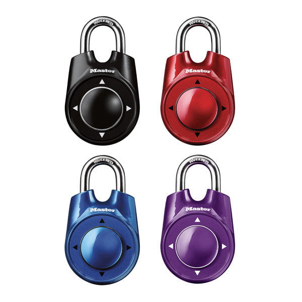 Master Lock 1500iD Speed Dial Combination Lock Assorted Colors 