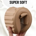 thumbnail image 6 of Litfun Cloud Slide Sandals for Women Men Summer Shower Shoes Soft Pillow Slippers Arch Support Beach Slides, Brown, 6 of 8