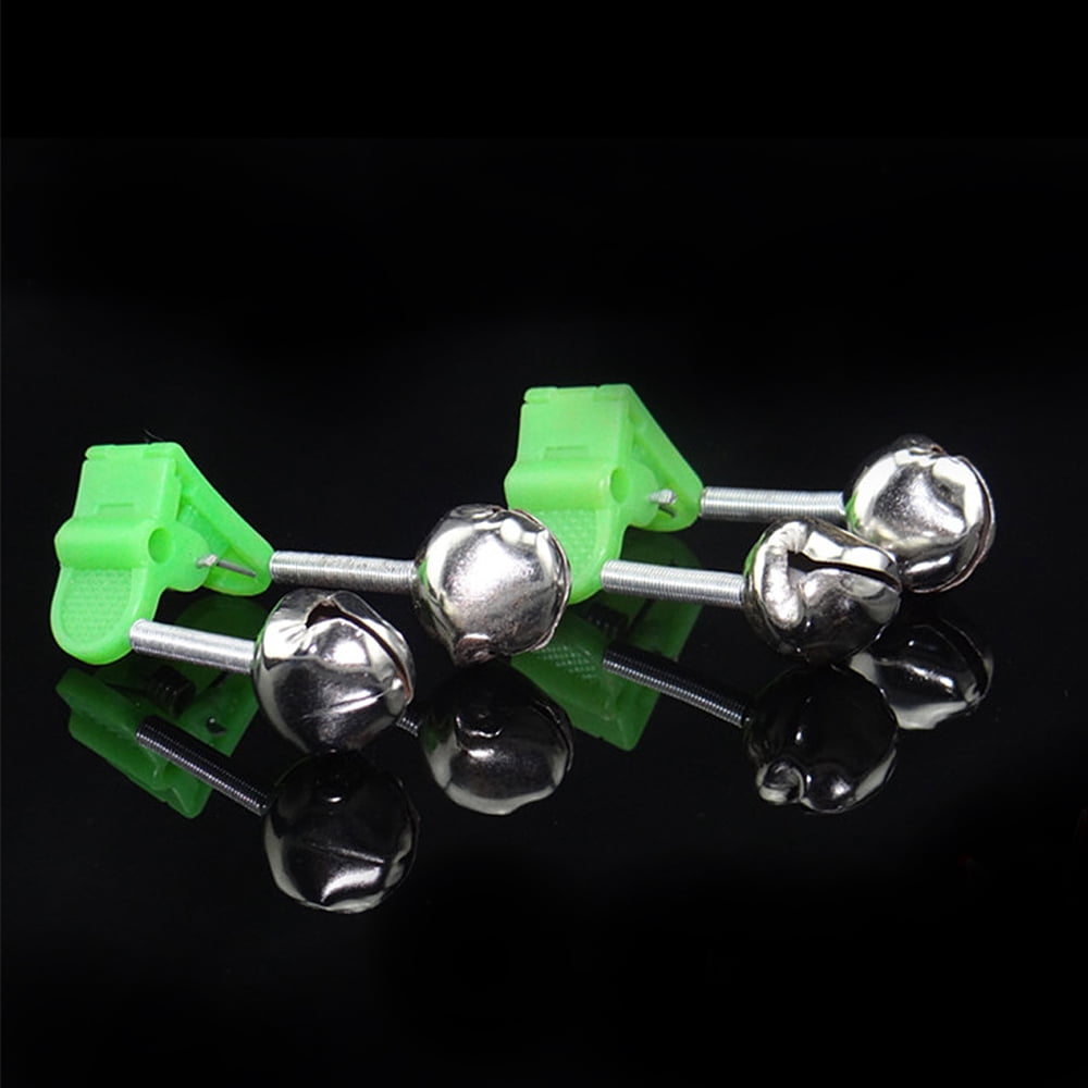 20 Pièces cloches de canne à pêche sonnette d'alarme pour canne à pêche 20 Pièces cloches de canne à pêche sonnette d'alarme pour canne à pêche