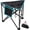 Black Tripod-1 Pac, variant on Oversized Camping Stool for Adults, Thick Padded 18.1 Inch Folding Ottoman Foot Rest, 440 Lbs Heavy Duty Outdoor Camp Chairs with Anti-Slip Foots & Carry Bag for Fishing Lawn Travel (Black)