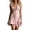 Red, variant on Women’s Deep V-Neck Ruffle Trim Mini Dress, Sleeveless Bodycon Fit Flounce Hem Party Dress, 1 Piece, Sizes XS Through 3XL