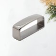 thumbnail image 3 of YAOBAMM Metal Belt Buckle Metal Belt Keeper D Shape Belt Strap Ring Buckle Faux Leather Replacement for Straps, 3 of 7