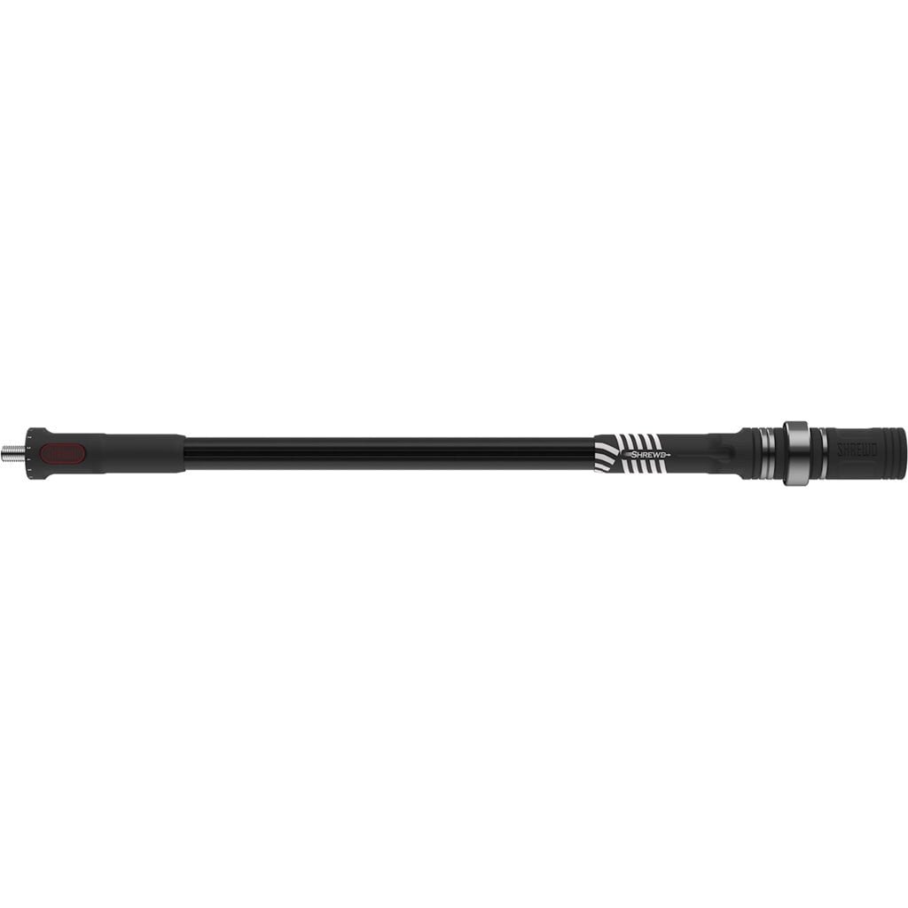 Shrewd Archery Shrewd INDX Series Stabilizer Matte Black .625 OD 12 in.