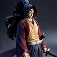 thumbnail image 3 of Figura de acción Crocichi Yoruichi Anime Demon Slayer 30 cm, 3 of 7