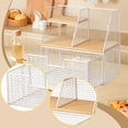 thumbnail image 6 of QSTDGVPW Tea Bag Organizer with Compartment Tea Bag Station for Kitchen Office Pantry White S, 6 of 8