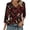 Multicolor, variant on Cilsoka Fashion Blouses for Women Dressy, Womens 3/4 Sleeve Summer Shirts 2026 Trendy Elbow Length Tops Floral Boho Blouses T Shirts Dressy Causal Clothes, Graphic Trendy Tees