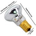 thumbnail image 4 of Replacement Bulbs for Lava Lamps,Glitter Lamps,R39 E17 25 Watt Reflector Bulbs, 4 of 4