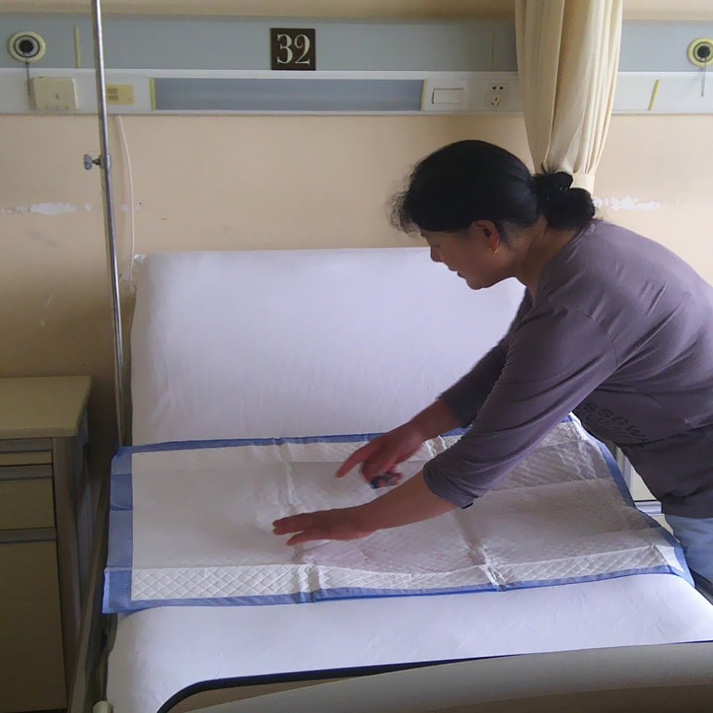 23.6 x 35.4 Inch Incontinence Pads, Bed Covers, Absorbent for Kids, Adults, Elderly for Liquid, , Accidents