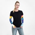 thumbnail image 6 of Daiia Abstract Color Splash UV Sun Protection Arm Sleeves - Cooling Compression Arm Sleeve - Sports & UV Arm Sleeves for Men & Women, 6 of 8