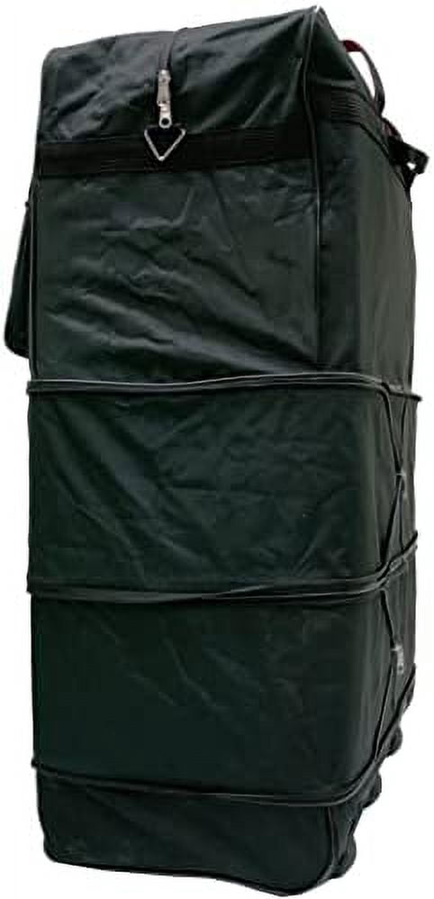 36" Rolling Wheeled Duffle Bag Spinner Suitcases Luggage Expandable