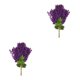 thumbnail image 4 of Monstrate 12 Uds. Planta de glicinia falsa vid ratán flores artificiales para colgar en la pared de autoensamblaje sala de estar de negocios Púrpura 2Conjunto, 4 of 6