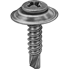 

Auveco Auveco - 11455 - #8-18 X 3/4 Phil Screw Oval CTRSK Wash SEMS TEK Phosphate - 100/Pack