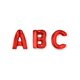 thumbnail image 1 of Globo de foil con letra M ESPA 102 cm rojo, 1 of 3
