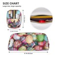 thumbnail image 3 of Uemuo Easter Eggs Printed Leather Pencil Case, Pencil Pouch, Portable Pencil Bag, Pen Case for& Office, 3 of 7