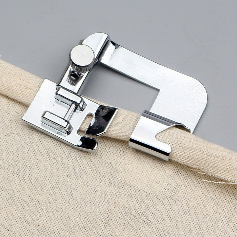 1PC 13/19/22mm Domestic Sewing Machine Foot Presser Foot Rolled