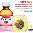 thumbnail image 3 of De La Cruz 100% Pure Multi Benefit Castor Oil, Expeller Pressed USP Grade Castor Oil for Hair, Skin, Eyelashes & Eyebrows,  2 Fl Oz, 2 Pack, 3 of 10
