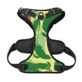 thumbnail image 5 of Green Abstract Graffiti Dog Harness, Pet Dog Out to Prevent Break Free Leash, Adjustable, Easy to Wear, Small, 5 of 9