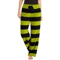 thumbnail image 3 of Pijama de rayas navideñas para mujer Pijama de rayas para mujer y hombre, 3 of 4