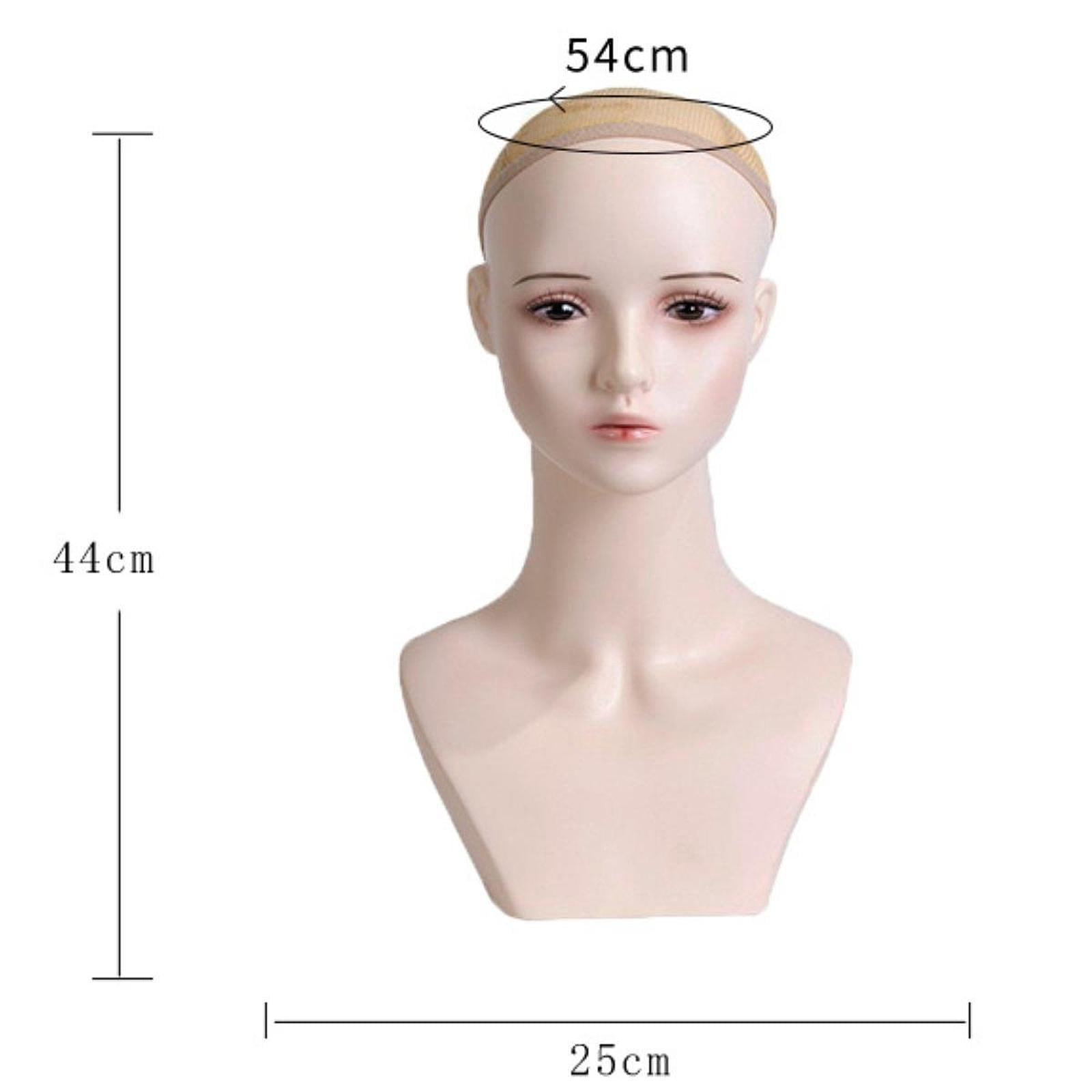 Bothyi Mannequin Head Model, Hat Holder Rack,Retail Storage Rack,Multipurpose Hat Display Stand for Eyeglasses Jewellery Hairpieces