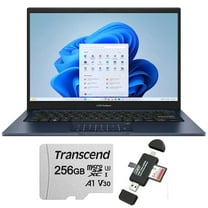 ASUS Vivobook 14 14" Laptop Intel 13th Core i5 - 12GB Memory, 256GB SSD   256GB Card   Card Reader