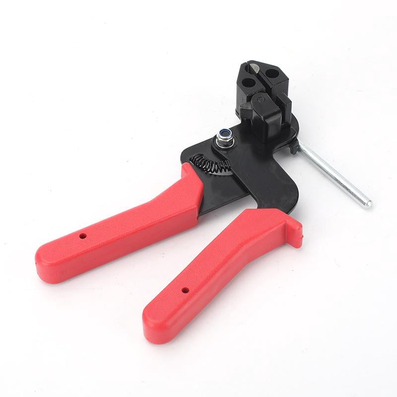 Metal Zip Tie Tool, Heavy Duty Zip Tie Cutter, Fasten and Cut Stainless Steel Cable Ties, for Outdoor Chain Link Fence Ties, Exhaust Pipe and Cables