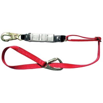 MSA FP5K Shock Absorbing Lanyard - Single Leg