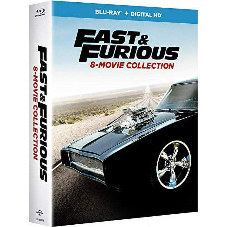 Fast & Furious: Complete 8-Movie Blu-ray Collection, Action & Adventure, PG-13 Rated - Walmart.com Fast & Furious: Complete 8-Movie Blu-ray Collection, Action & Adventure, PG-13 Rated - Walmart.com