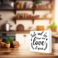 thumbnail image 7 of Zomyto 7x7 In Funny Kitchen Wooden Box Sign - Taste and See that the Love is Good, 7 of 7