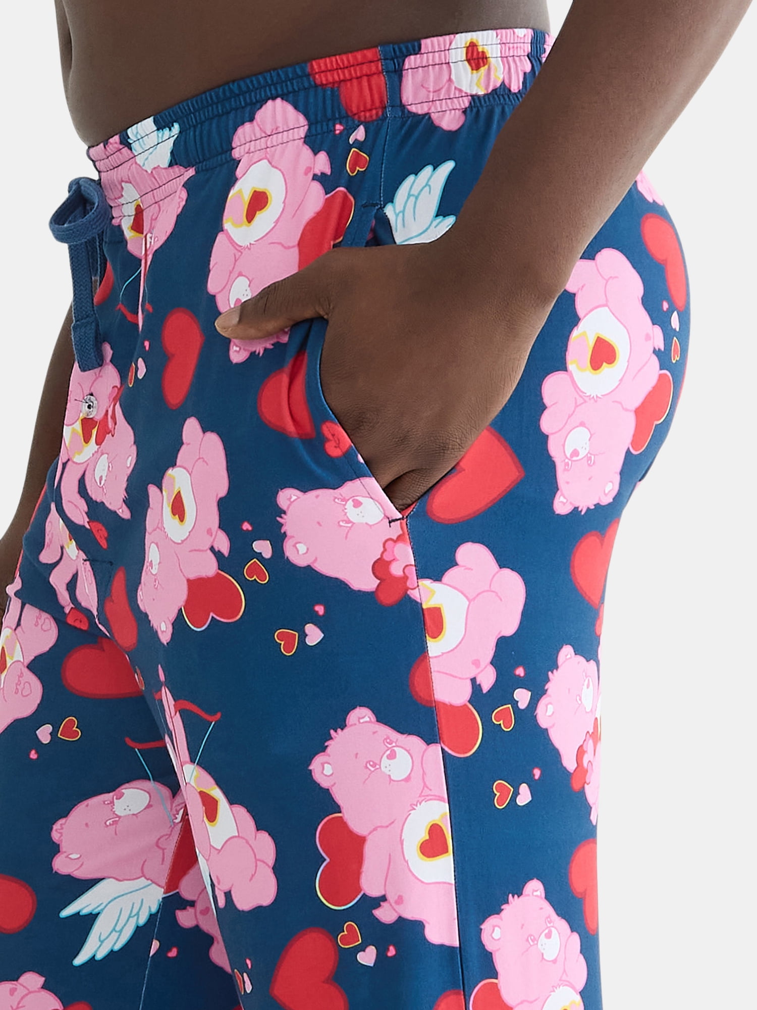 Care Bears Men's Valentine's Day Pajama Sleep Pants, Sizes S-2XL