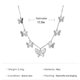 thumbnail image 4 of Butterfly Choker Necklace Dainty Chain Butterfly Pendant Necklace Simple Cute Necklace Fashion Jewelry For Women Girls (silver), 4 of 4