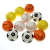 12 Pcs Soft Foam Sports Balls Football Basketball Baseball Tennis Ball For Kids