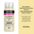 thumbnail image 1 of John Frieda Blonde+ Système Réparateur Traitement Pré-Shampooing | Fabriqué au Canada, 1 of 8
