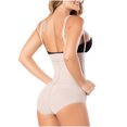 thumbnail image 4 of Diane & Geordi 2405F Fajas Colombianas Reductoras Women Strapless Shapewear Waist Shaper Beige S, 4 of 5