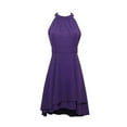 thumbnail image 2 of Women's Halter Sleeveless Cropped Layered Midi, 2 of 4