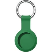 ACE Silicone Case Compatible for AirTag (2021) 2 Pack, Flexible Soft Anti-Scratch Shockproof Protective Full Body Air Tag Skin Cover with Keychain Carabiner for AirTag Finder, Midnight Green