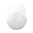 thumbnail image 3 of White Child Size Round Toilet Seat Durable Plastic Easy Clean Potty Training Kids Toilet Seat Lid Replacement 12.3 L x 10.3 W Small Juvenile Commode Seat | Renovators Supply Manufacturing Pack of 2, 3 of 9
