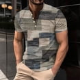 thumbnail image 2 of IROINNID Men'S T-Shirts Big and Tall T Shirts for Men, Lightweight Thin Basic Round Neck Summer Plaid Casual Loose Tops, 2 of 5