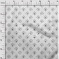 thumbnail image 3 of oneOone Velvet White Fabric Block Sewing Craft Projects Fabric Prints By Yard 58 Inch Wide, 3 of 6