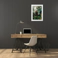 thumbnail image 3 of Toulouse-Lautrec, Henri de 17x24 White Modern Wood Framed Museum Art Print Titled - The Jockeys, 3 of 4