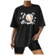 thumbnail image 1 of Camisas sexy de verano para mujer Blusa regular estampada con cuello redondo y manga corta OAVQHLG3B Store lin121212, 1 of 5