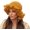 Ginger, variant on Crochet Bucket Hat for Women Ruffled Brim Knit Foldable Floppy Beach Hat Handmade Woven Fishing Cap