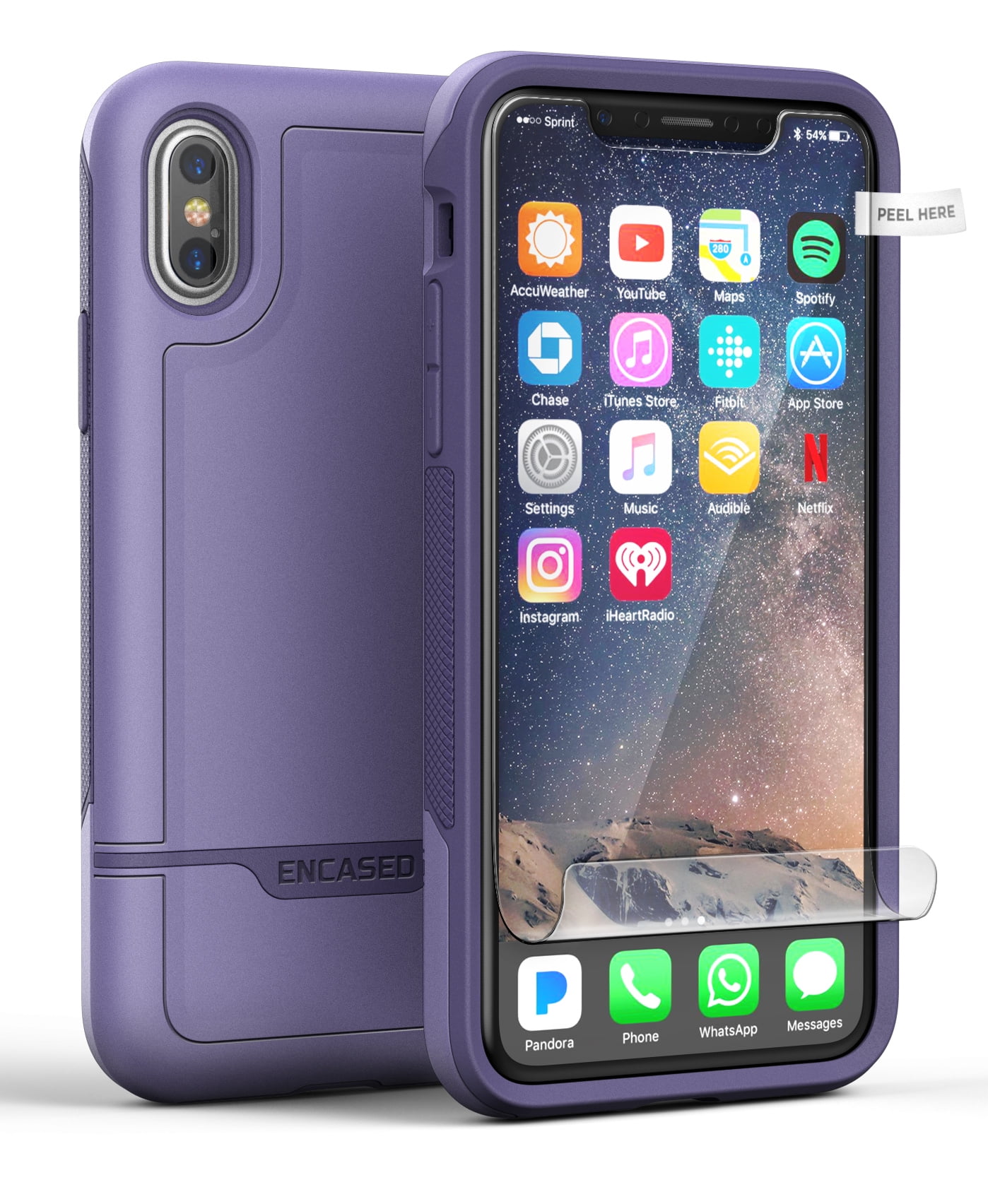 iPhone XS Protective Case, Military Grade Rugged Protection (Rebel ...