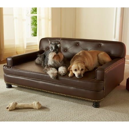 Enchanted Home Pet Library Sofa Dog Bed Large 40 5 X30 X18
