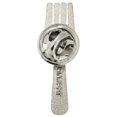 thumbnail image 3 of Silver Plated Fork Kitchen Culinary Utensil Lapel Pin, 3 of 3