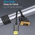 thumbnail image 4 of -Compatible to VGA Cable Adapter 5M 1080P 60Hz High-Quality Digital to Analog Converter for Compute, 4 of 4