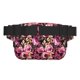thumbnail image 3 of Fotbe Rose Flowers Cangurera Cuadrada con Estampado de Doble Capa, Bolsa de Cintura Ajustable Mini para Hombres y Mujeres, 3 of 9